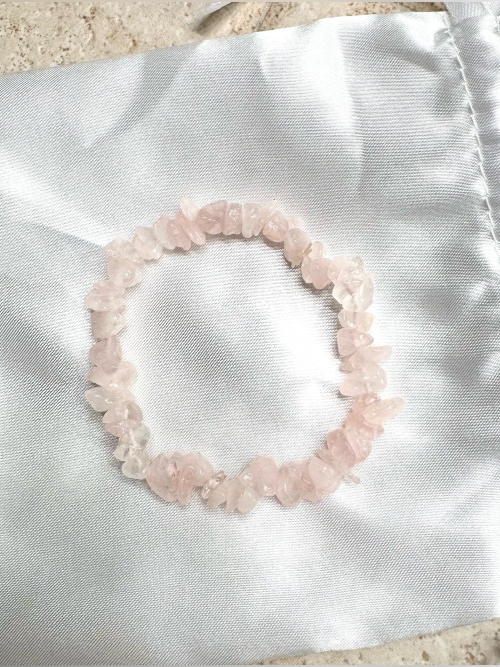 Pink Quartz Bracelet
